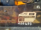 a close up of the back end of a bulldozer