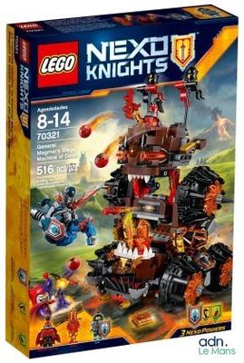 Le coffret Lego Nexo Knights est dans sa boîte