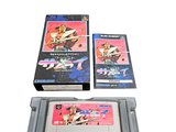 two nintendo game cartridges sitting on top of each other