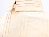 a close up of a mannequin dress on a mannequin mannequin
