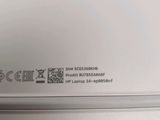a close up of a laptop with a keyboard on it