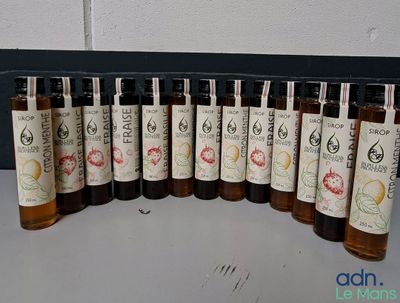 Plusieurs bouteilles de différentes sortes d'alcool sont alignées sur une table
