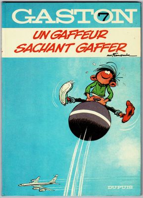 the cover of a book with an image of a cartoon character flying in the air