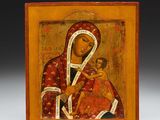 une icône représentant la Vierge Marie et l'Enfant Jésus