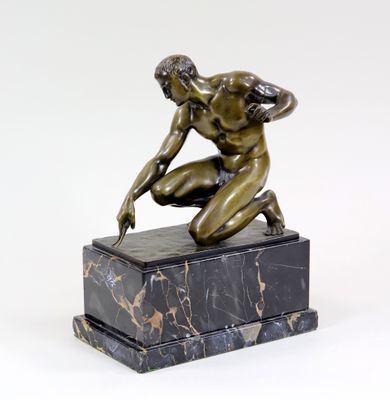 MORIN Georges (1874-1950), L'architecte, sculpture en bronze…
