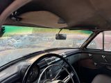 a view of a car from the inside of it