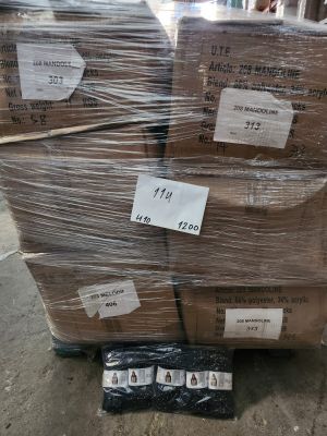 Lot de 1 200 écharpes modèle Mandoline, coloris bleu à pois …