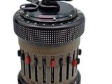an image of a close up of a camera lens on a white background
