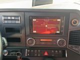a car dashboard with a car key in the center of it