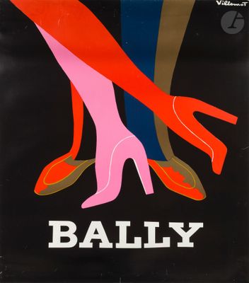 an image of a poster for bally shoes and high heels