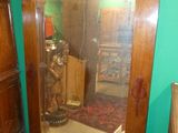 a mirror that is on the wall in a room