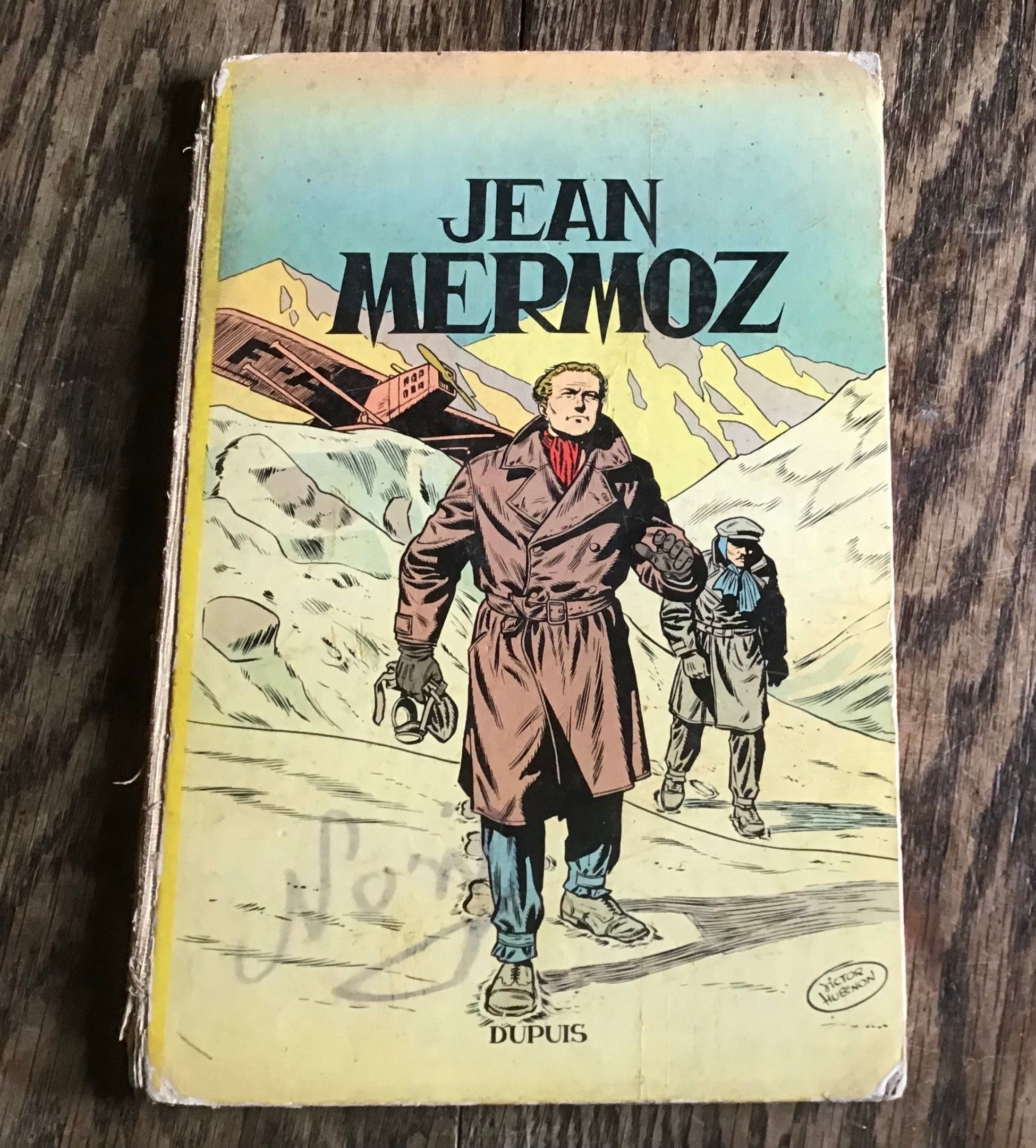 Charlier et Hubinon Jean Mermoz Chez Dupuis 1956, eo État d’usage