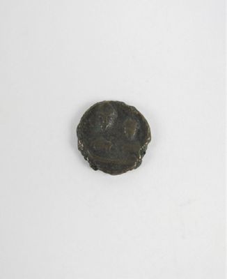 l'image d'une petite pièce de monnaie posée sur une surface blanche