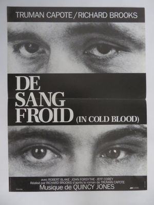 a poster for the movie de sang froid in cold blood