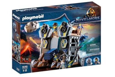 une boîte de Playmobil contenant un jeu de construction