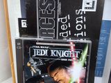 a picture of a star wars game on display in a case