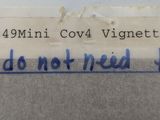 a label that says don ' t need it on a piece of paper