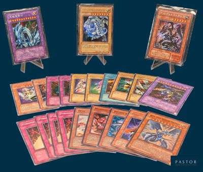 a close up of a bunch of cards on a table