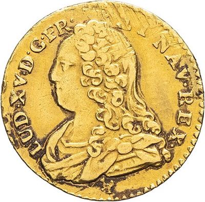 a gold coin with an image of a woman in profile