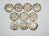 a collection of twenty different british coins
