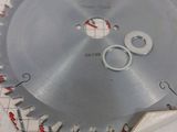 a picture of a circular saw blade on top of a piece of paper