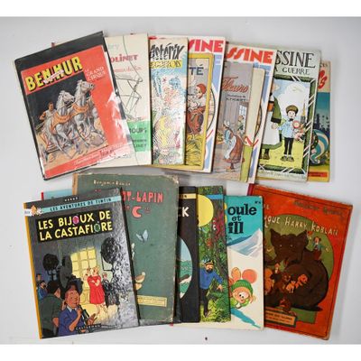 plusieurs livres pour enfants sont alignés sur une surface blanche