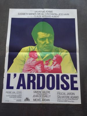 Affiche française du film « L'Ardoise », réalisé par Michel Ardan