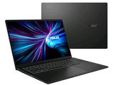 L'ordinateur portable ASUS est ouvert et prêt à l'emploi.