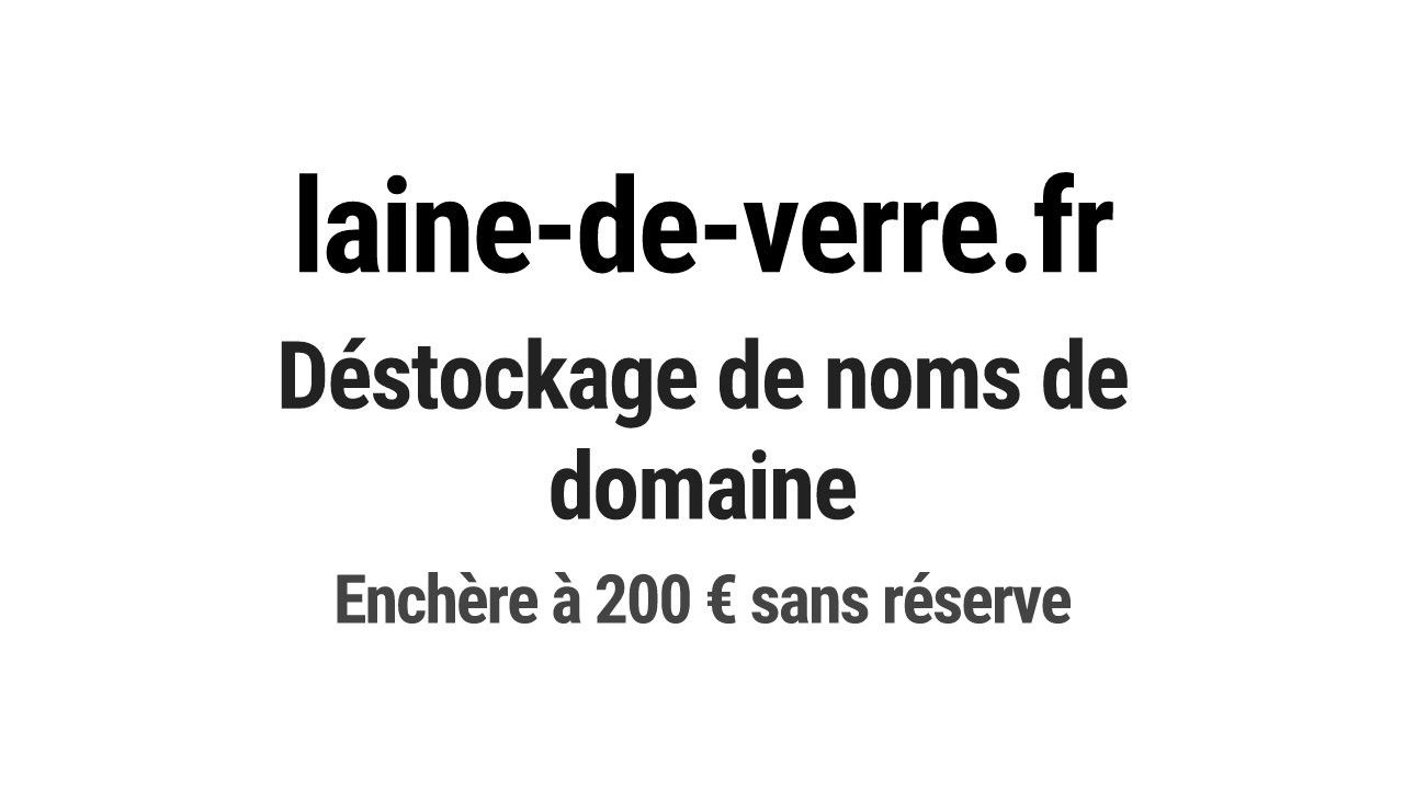 Destockage & Invendus