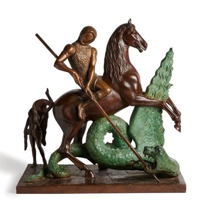Salavador Dali - Saint Georges et le dragon