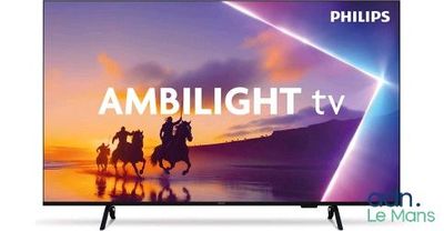 Téléviseur Philips 55 pouces 4K UHD Smart TV avec Ambilight