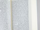 a open book with a picture of a cat on it