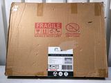 a cardboard box that is sitting on a table
