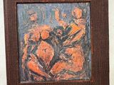 une image d'une image d'une peinture sur un mur