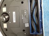 a close up view of the inside of a vacuum cleaner
