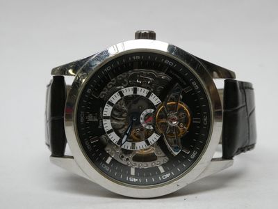 Pierre LANNIER – Montre bracelet d’homme squelette, automati…