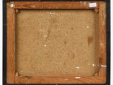 a close up of a picture frame on a white background