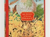 un vieux livre sur lequel figure l'image d'un globe terrestre