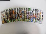 the one piece collection of comic books are stacked on top of each other