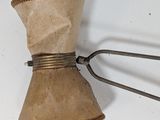 an old pair of scissors that are on a table