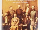 the cover of a book with a group of men and women posing for a picture