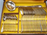 a box with a set of silverware in it