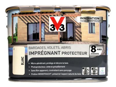 14 / Imprégnant lasure V33 5L "Blanc"