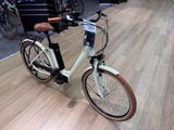 a bike that is sitting on the floor in the room