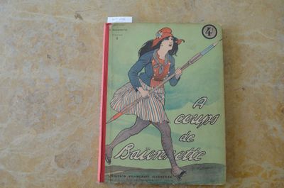 un livre sur lequel figure la photo d'une femme tenant une batte de baseball
