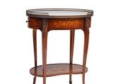 an image of a table with a tray on top of it