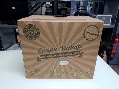 the box is empty and ready to be opened on the table