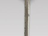 an image of a sword with a gold decoration on the blade