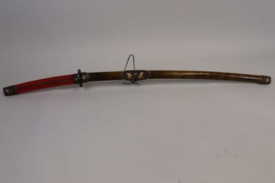 Japon, période Meiji (1868-1912), Katana à décor d'insectes …
