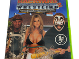la jaquette d'un DVD de jeu de catch représentant une femme en bikini